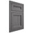 Shiloh Cabinetry Flush Inset Somerset Red Oak Plain Cut Cadet Door