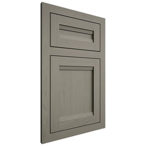 Shiloh Cabinetry Flush Inset Somerset Walnut Plain Cut Thyme Door