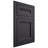Shiloh Cabinetry Flush Inset Somerset White Oak Plain Cut Harbor Door