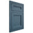 Shiloh Cabinetry Flush Inset Somerset White Oak Plain Cut Hudson Door