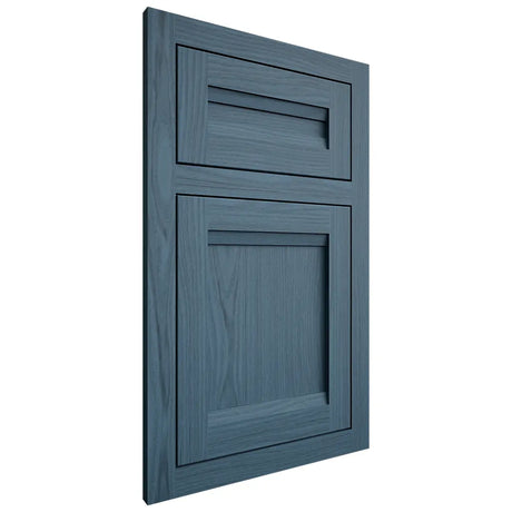 Shiloh Cabinetry Flush Inset Somerset White Oak Plain Cut Hudson Door