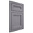 Shiloh Cabinetry Flush Inset Somerset White Oak Quarter Sawn Cadet Door