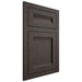 Shiloh Cabinetry Flush Inset Somerset White Oak Quarter Sawn Creekside Door