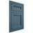 Shiloh Cabinetry Flush Inset Somerset White Oak Quarter Sawn Hudson Door