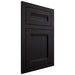 Shiloh Cabinetry Flush Inset Somerset White Oak Rift Cut Ink Door