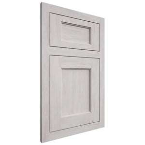 Shiloh Cabinetry Flush Inset Square Flat Alder Plain Cut Cotton Door