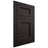 Shiloh Cabinetry Flush Inset Square Flat Alder Plain Cut Espresso Door