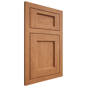 Shiloh Cabinetry Flush Inset Square Flat Cherry Plain Cut Medium Door