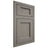 Shiloh Cabinetry Flush Inset Square Flat Cherry Plain Cut Thyme Door