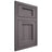 Shiloh Cabinetry Flush Inset Square Flat Hickory Plain Cut Cadet Door