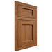 Shiloh Cabinetry Flush Inset Square Flat Hickory Plain Cut Chestnut Door