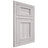 Shiloh Cabinetry Flush Inset Square Flat Hickory Plain Cut Cotton Door