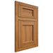 Shiloh Cabinetry Flush Inset Square Flat Hickory Plain Cut Medium Door