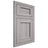 Shiloh Cabinetry Flush Inset Square Flat Hickory Plain Cut Stratus Door