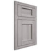 Shiloh Cabinetry Flush Inset Square Flat Hickory Plain Cut Stratus Door