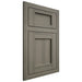 Shiloh Cabinetry Flush Inset Square Flat Hickory Plain Cut Thyme Door
