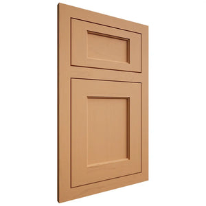 Shiloh Cabinetry Flush Inset Square Flat Maple Plain Cut Golden Door