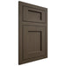 Shiloh Cabinetry Flush Inset Square Flat Maple Plain Cut Perfect Brown Door