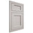 Shiloh Cabinetry Flush Inset Square Flat Paintable Amazing Gray Door