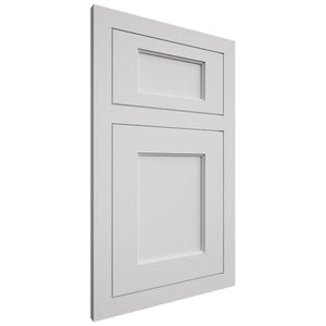 Shiloh Cabinetry Flush Inset Square Flat Paintable Arctic Door