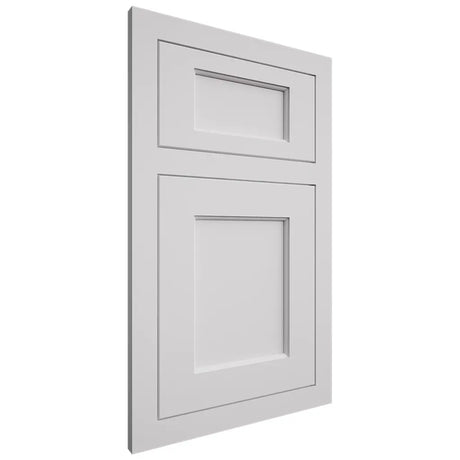 Shiloh Cabinetry Flush Inset Square Flat Paintable Arctic Door