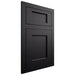 Shiloh Cabinetry Flush Inset Square Flat Paintable Black Door