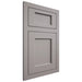 Shiloh Cabinetry Flush Inset Square Flat Paintable Dovetail Gray Door