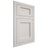 Shiloh Cabinetry Flush Inset Square Flat Paintable Eggshell Door