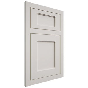 Shiloh Cabinetry Flush Inset Square Flat Paintable Eggshell Door