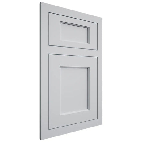 Shiloh Cabinetry Flush Inset Square Flat Paintable Niebla Azul Door