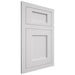 Shiloh Cabinetry Flush Inset Square Flat Paintable Polar Door