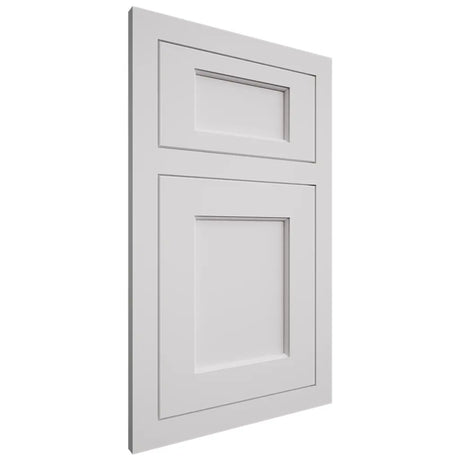Shiloh Cabinetry Flush Inset Square Flat Paintable Pure White Door