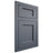 Shiloh Cabinetry Flush Inset Square Flat Paintable Slate Tile Door
