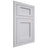 Shiloh Cabinetry Flush Inset Square Flat Paintable Upward Door