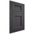 Shiloh Cabinetry Flush Inset Square Flat Poplar Plain Cut Cadet Door