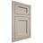 Shiloh Cabinetry Flush Inset Square Flat Poplar Plain Cut Seagull Door