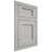 Shiloh Cabinetry Flush Inset Square Flat Poplar Plain Cut Stratus Door