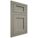 Shiloh Cabinetry Flush Inset Square Flat Red Oak Plain Cut Thyme Door