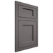 Shiloh Cabinetry Flush Inset Square Flat Walnut Plain Cut Cadet Door