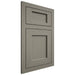 Shiloh Cabinetry Flush Inset Square Flat Walnut Plain Cut Thyme Door