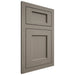 Shiloh Cabinetry Flush Inset Square Flat White Oak Plain Cut Thyme Door