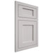 Shiloh Cabinetry Flush Inset Square Flat White Oak Quarter Sawn Cotton Door