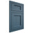 Shiloh Cabinetry Flush Inset Square Flat White Oak Quarter Sawn Hudson Door