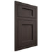 Shiloh Cabinetry Flush Inset Square Flat White Oak Quarter Sawn Morel Door