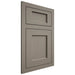 Shiloh Cabinetry Flush Inset Square Flat White Oak Quarter Sawn Thyme Door