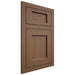Shiloh Cabinetry Flush Inset Square Flat White Oak Rift Cut Autumn Door