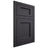 Shiloh Cabinetry Flush Inset Square Flat White Oak Rift Cut Harbor Door