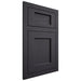 Shiloh Cabinetry Flush Inset Square Flat White Oak Rift Cut Harbor Door