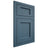 Shiloh Cabinetry Flush Inset Square Flat White Oak Rift Cut Hudson Door