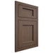 Shiloh Cabinetry Flush Inset Square Flat White Oak Rift Cut Mineral Door